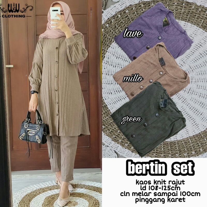 BERTIN,INKA Set (tunik &amp; celana) II W. W Cloting