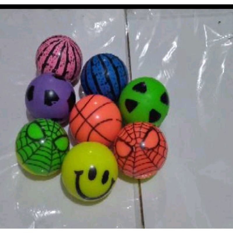 20pcs bola bekel karakter mix