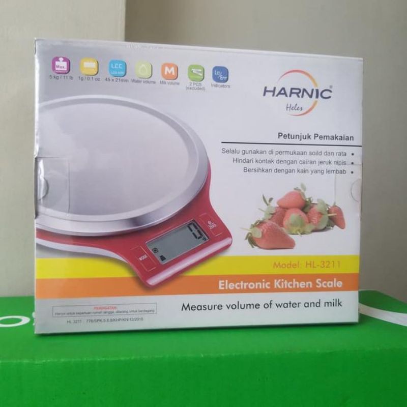 Timbangan Digital / Timbangan Kue / Electronic Kitchen Scale / Timbangan Harnic Heles HL-3211