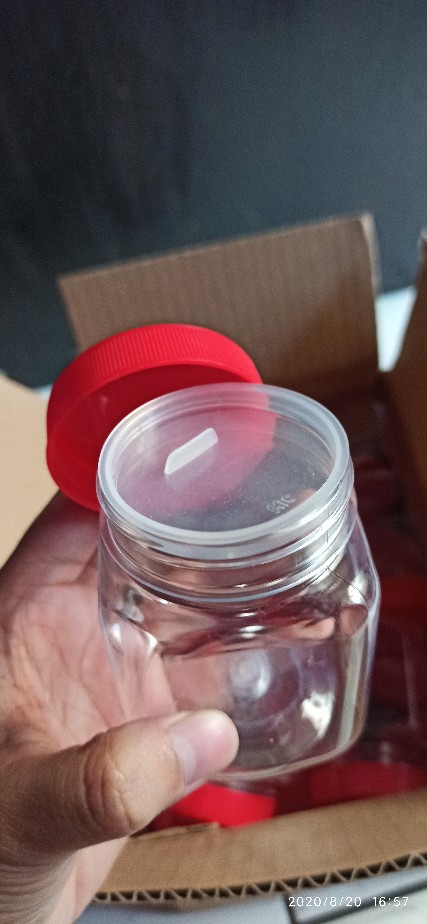 @10 Pcs Plastik Kotak 200 Ml / Toples Serbaguna