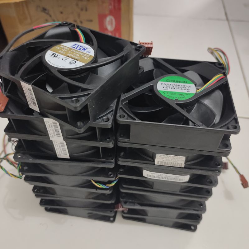 kipas fan DC 12V high speed ukuran 9x9cm