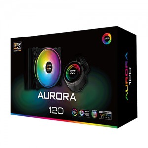 Liquid Cooler Xigmatek Aurora 120 1 FAN ARGB - CPU Fan Processor GAMING