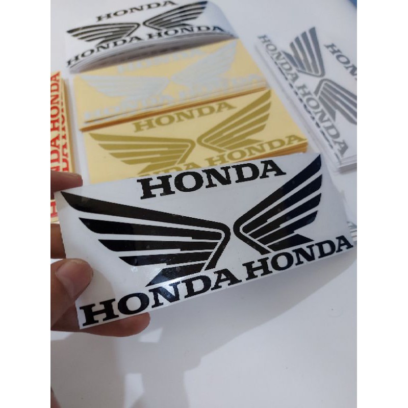 STICKER SAYAP HONDA WING CUTTING