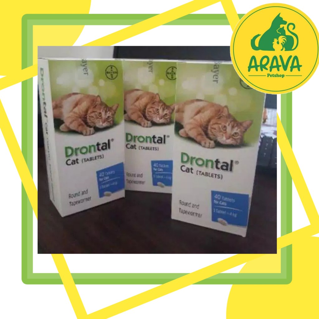 Obat Cacing Kucing Dewasa  Drontal