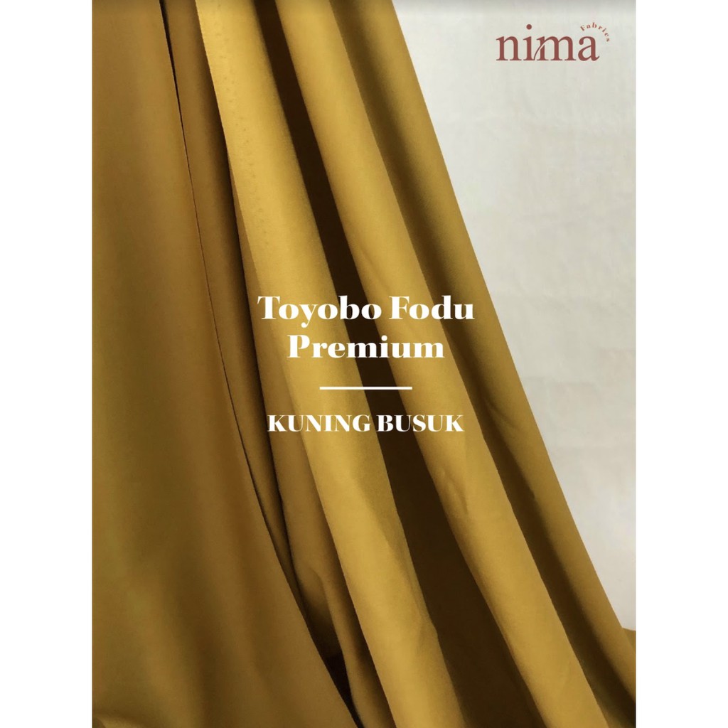 1/2 meter Kain TOYOBO FODU Original PREMIUM/ Katun Toyobo FODU