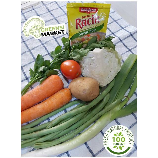 

Paket Sayur Sop Lengkap Segar Online [Green Market]