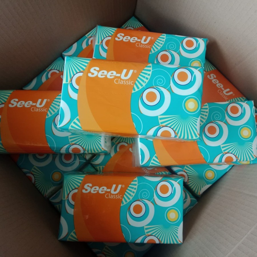 Tissue facial see-u classic 250 sheets ( 1 Dus isi 40 pack) / Tisu See-u Classic 250 1 dus