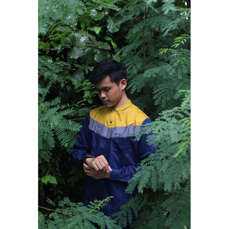 Baju Koko Uhud by SHYNWEAR lengan panjang | baju koko muslim | kemeja koko modern