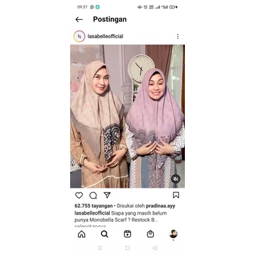 Preloved La sabelle lasabelle Monobella dan Raya