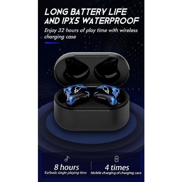 SABBAT G12 ELITE GAMES SERIES - Low-Latency Bluetooth 5.0 TWS Earphone