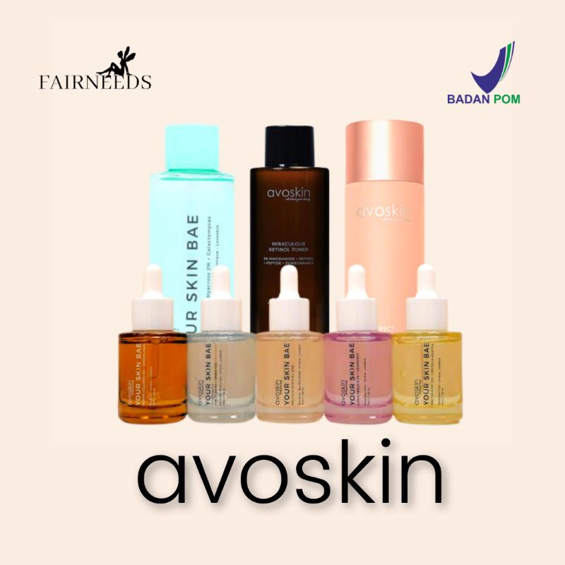 AVOSKIN Serum Toner dan Essence