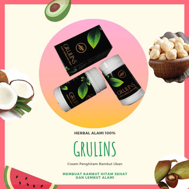 Minyak Uban Pomade Penghitam Rambut Beruban