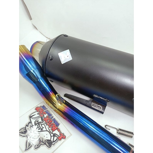 KNALPOT TSUKIGI TSUGI STANDAR RACING VARIO 125 150 MIO J AEROX 155 NMAX LEXI PELANGI RAINBOW