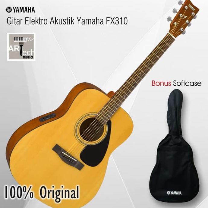 Gitar Yamaha Electric Fx 310/Fx310 Original 100% Yamaha + Tas & 2 Pick
