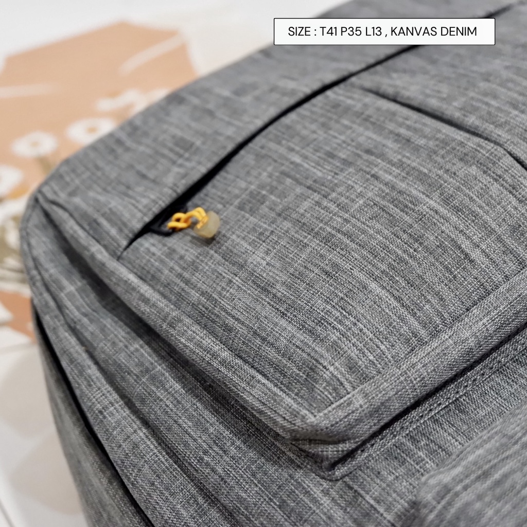 Tas Sekolah untuk Putra Remaja Fashion Ransel untuk Backpack Anak laki laki motif doodle murah COD