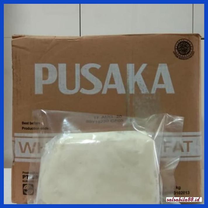 

Rettubagetnem- Mentega Putih Pusaka Margarine White Kiloan 500Gram -Asli-Slii.