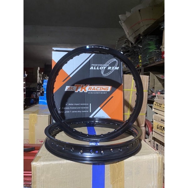 VELG TK RACING JAPAN HITAM RING 18 SIZE 185/185