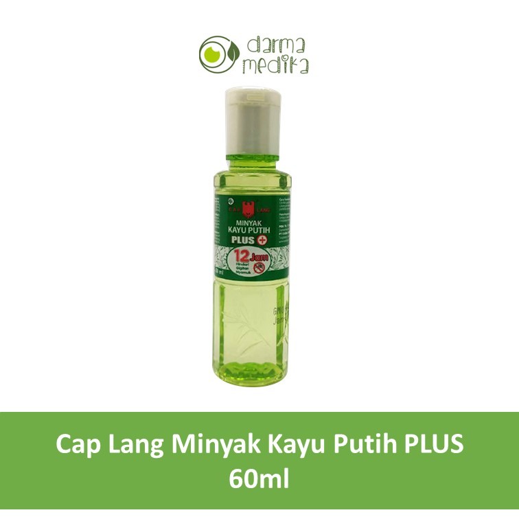 Minyak kayu putih plus cap lang 60ml 60 ml