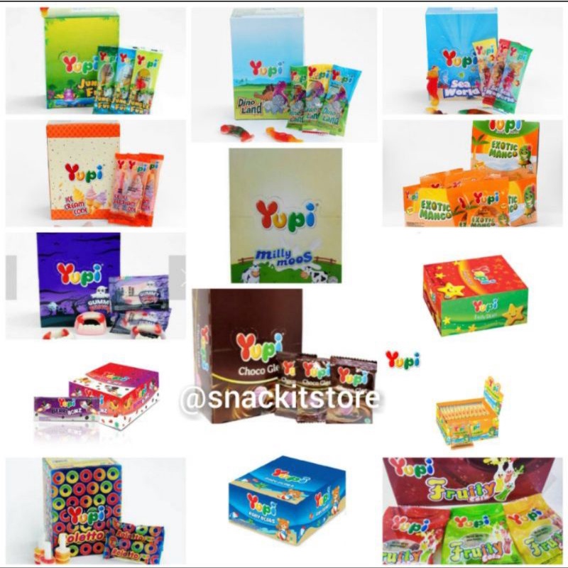 

Yupi Gummy 1box Isi 24pcs