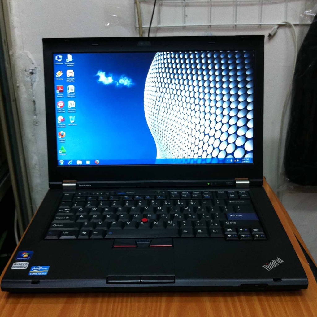 Laptop LENOVO ThinkPad T420 Core i5 GEN 2 HDD/SSD RAM CAMERA INTEL WIN 7 14Inch