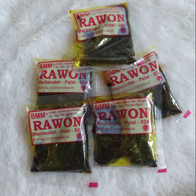 

Bumbu Machmudah Rawon 50gr