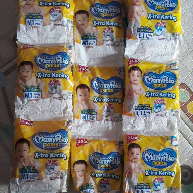 Mamypoko renceng/satuan/ecer M1 L1