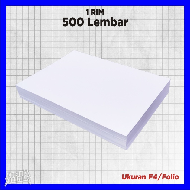 

Kertas Hvs F4 Folio 60 gr gsm Fotocopy Print