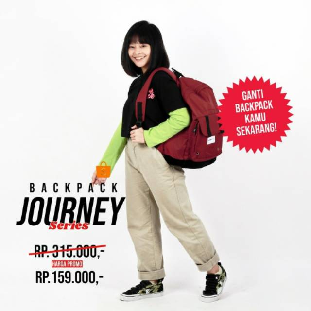 Tas original build tas ransel sekolah Backpack