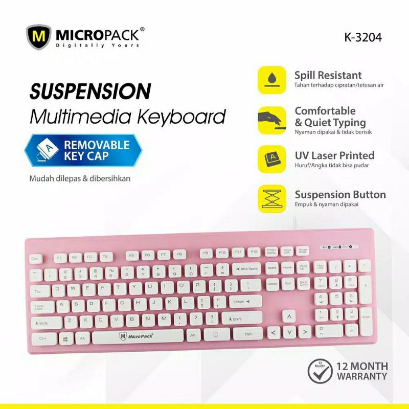 Jual Keyboard Micropack Indonesia Shopee Indonesia