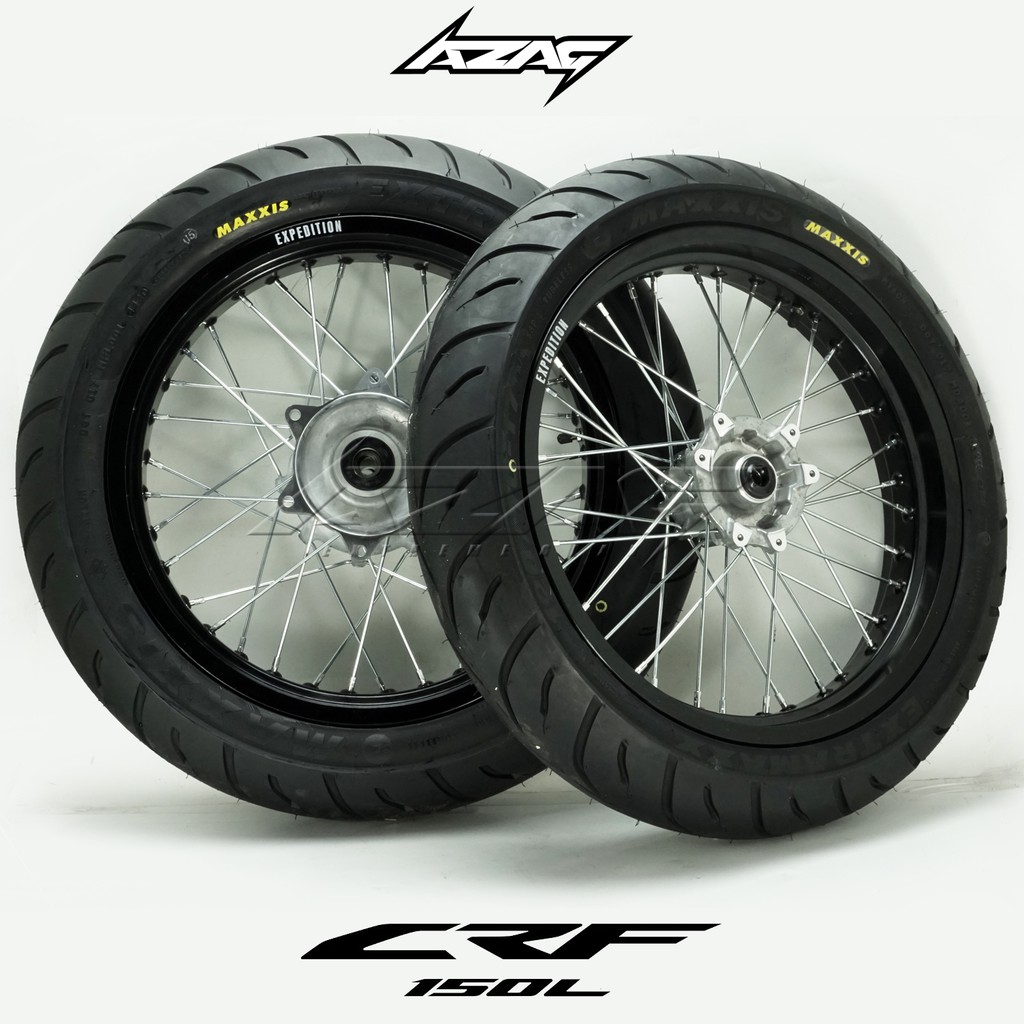 Jual Ban Set Motor Honda Crf 150 Modif Supermoto Maxxis Expedition Wilwood Indonesia Shopee Indonesia Jual Ban Set Motor Honda Crf 150 Modif Supermoto Maxxis Expedition Wilwood Indonesia Shopee Indonesia