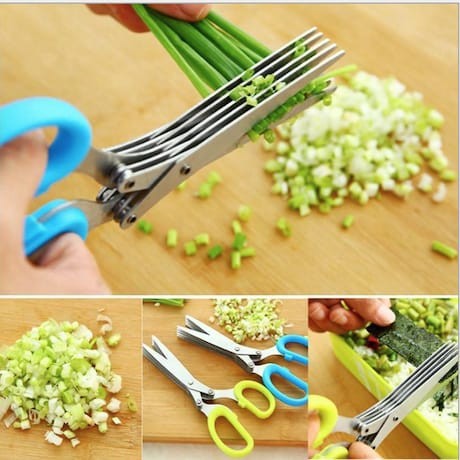 

ZSR_Gunting 3 lapis/ gunting daun bawang/ gunting sayuran