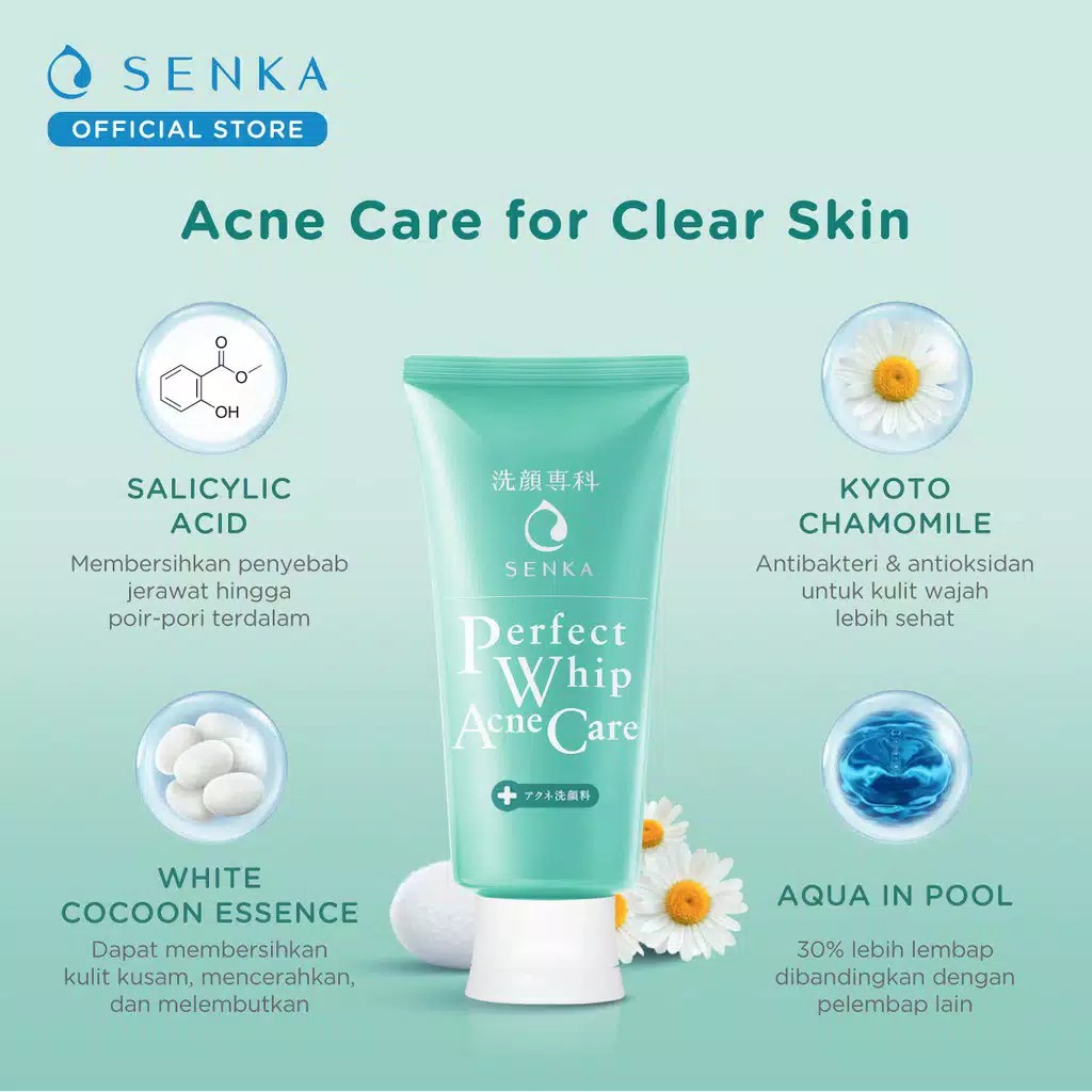 SENKA Perfect Whip Facial Foam