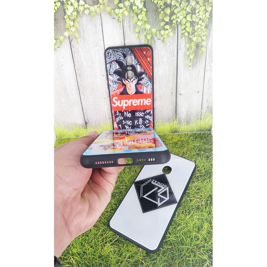 Custome Case Glass Glossy ( Bahan Kaca Anti Lecet) For  IPHONE/ XIAOMI/SAMSUNG/OPPO/VIVO