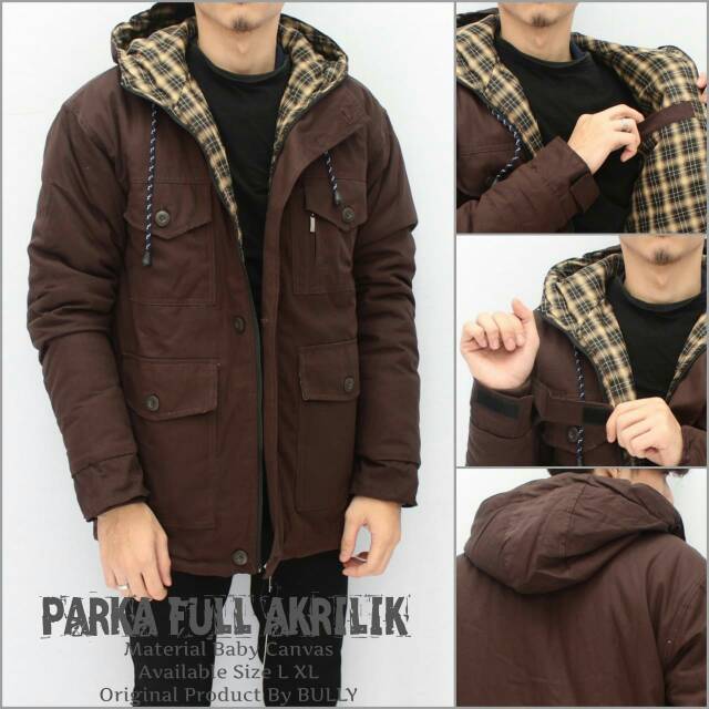 Jaket Parka Bully Dakron