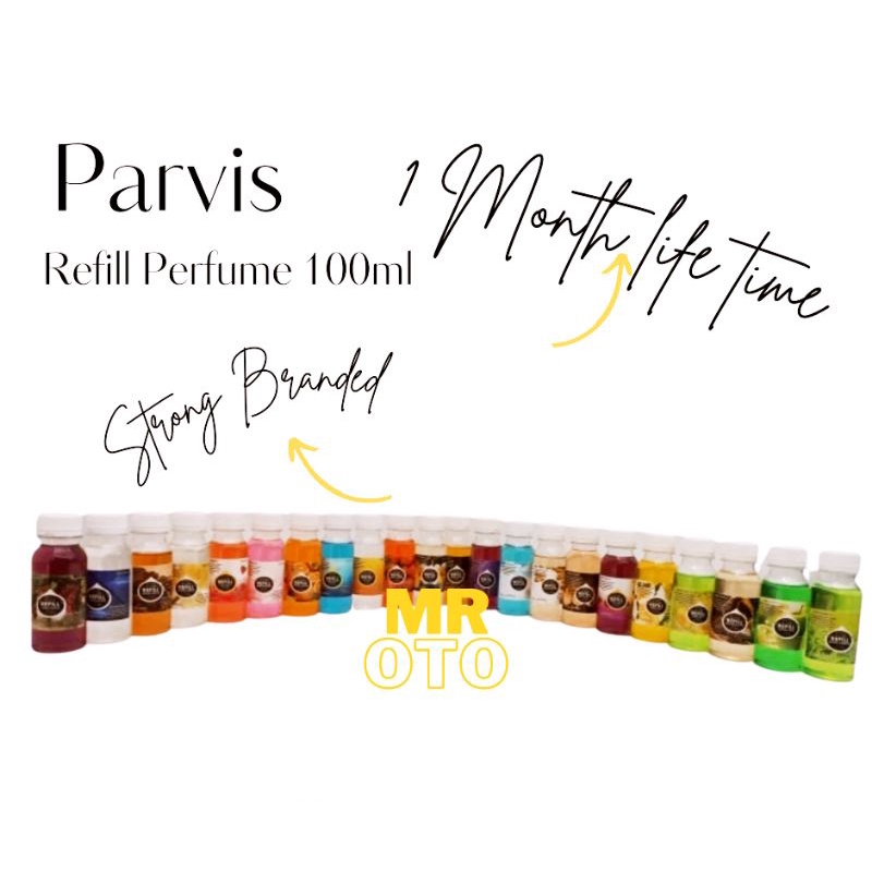 REFILL PARFUM MOBIL PARVIS SCENTS isi 100ML