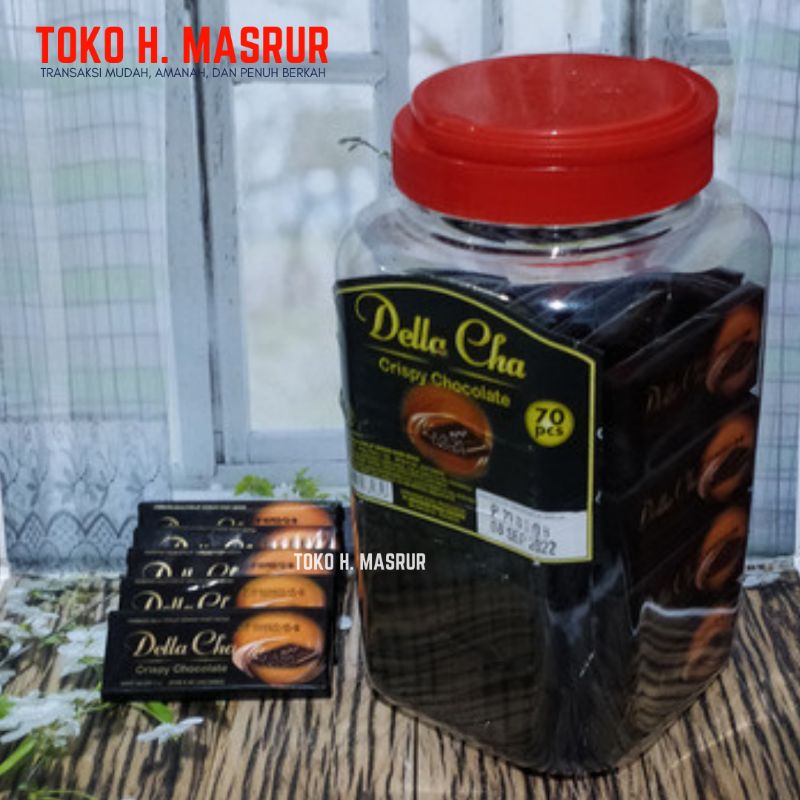 Cokelat Krispi Della Cha | Crispy Chocolate Della Cha 13gr