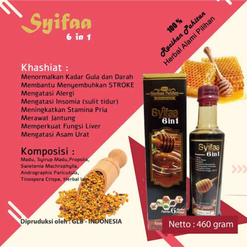 

madu pahit syifaa 6 jn 1