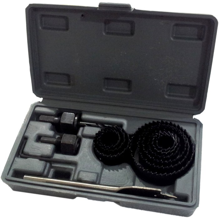 Holesaw Hole Saw Kit Mata Bor Pelubang Kayu HOLE SAW KAYU 1 SET 13 PCS
