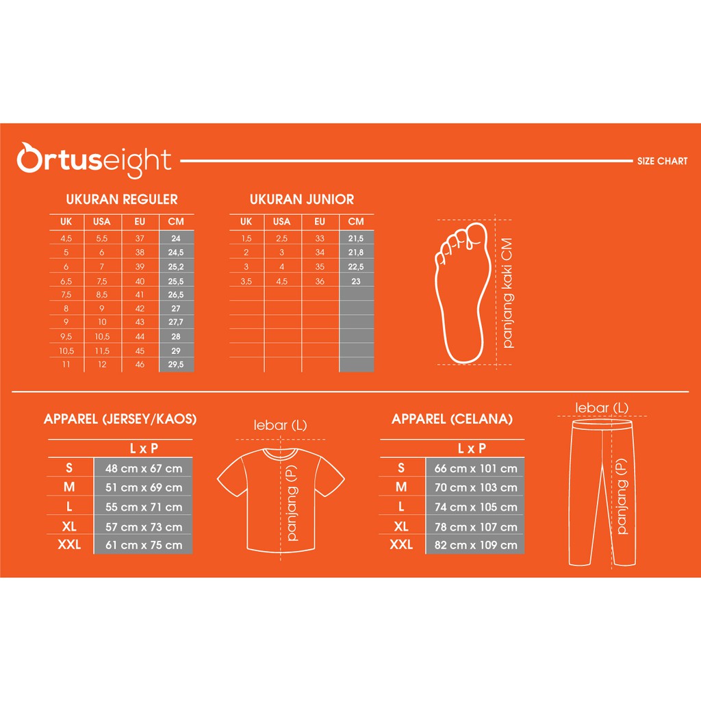 Ortuseight Warrior T-Shirt (Kaos Olahraga) - Black