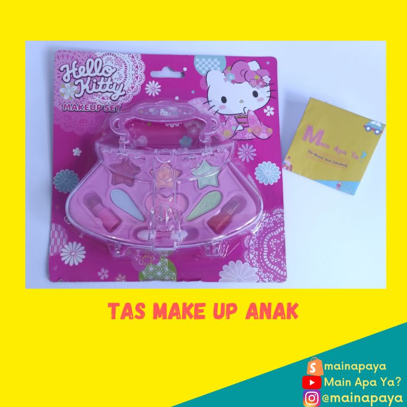Tas Make Up Anak | Mainan Make Up Anak