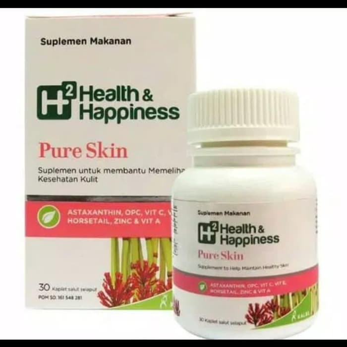 H2 Health&Happiness Pure Skin 30 Capsules