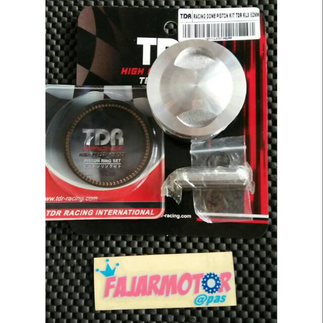 TDR PISTON KIT 62 63 MM RACING PNP KAWASAKI KLX 150 PIN 14