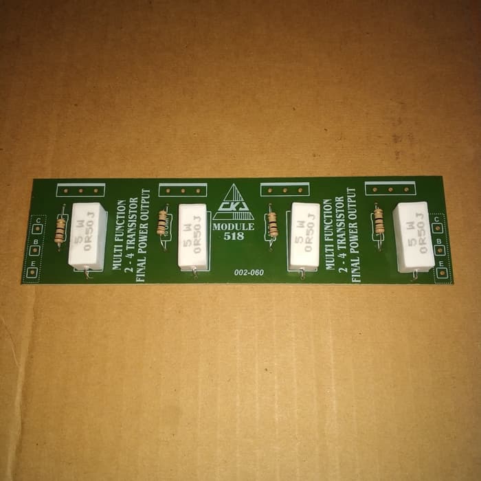 Paket Kit Pcb transistor final 2set (4pcs) / Paket pcb ckj 518