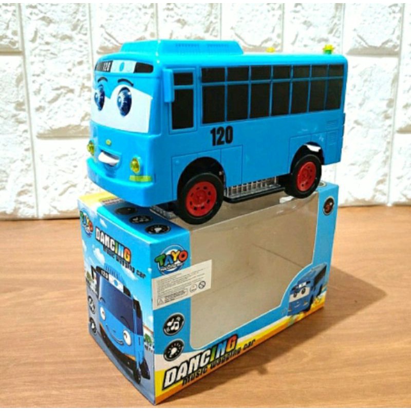 Mainan Bus Tayo Goyang//Mainan Bus Tayo Oleng Lampu Dan Musik