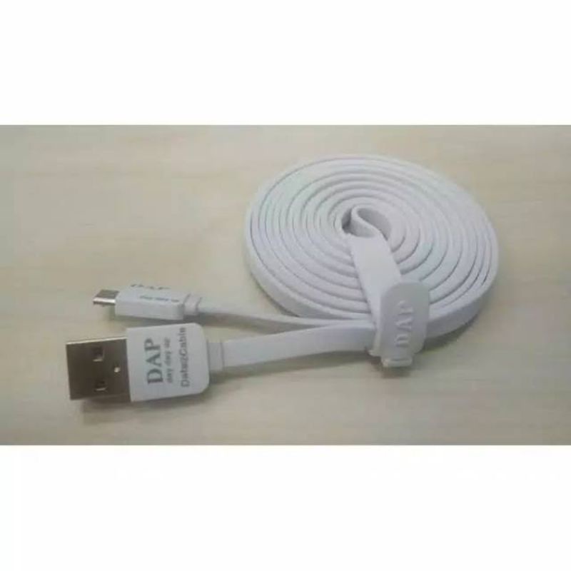 Kabel Data DAP DM200 2.4A FastCharging Original Kabel Casan DAP DM200 For Android Micro