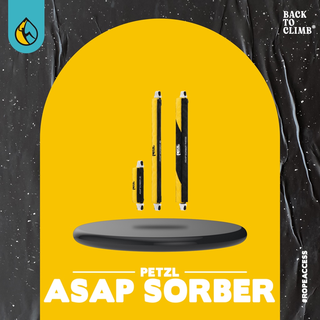 Petzl Asap's Sorber Axess Backup device Safety industri Rescue