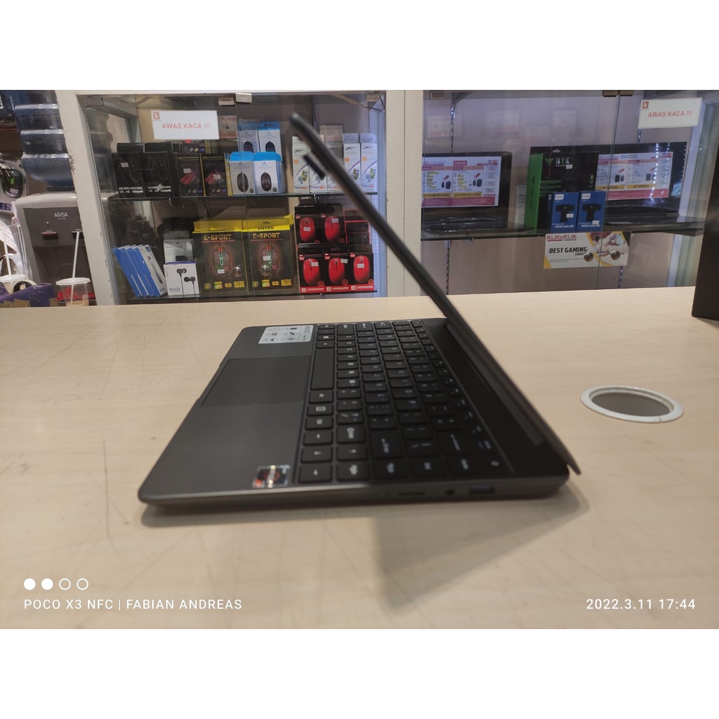 LAPTOP MURAH AXIOO SLIMBOOK 14 S1 RYZEN 5 3500U RAM 8GB 16GB 256GB 512GB SSD FHD IPS WINDOWS 10 PRO GREY