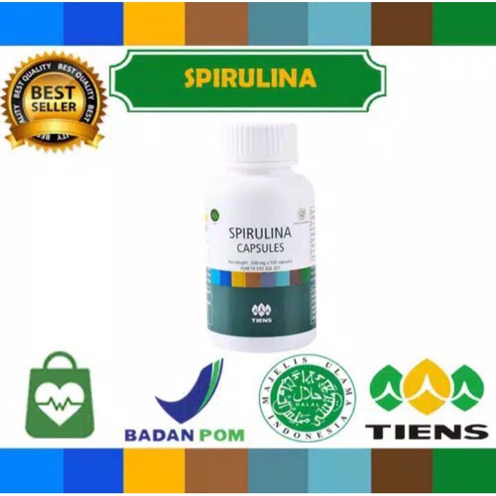 Kapsul Spirulina Halal Untuk Penggemuk Badan Penambah Nafsu Makan