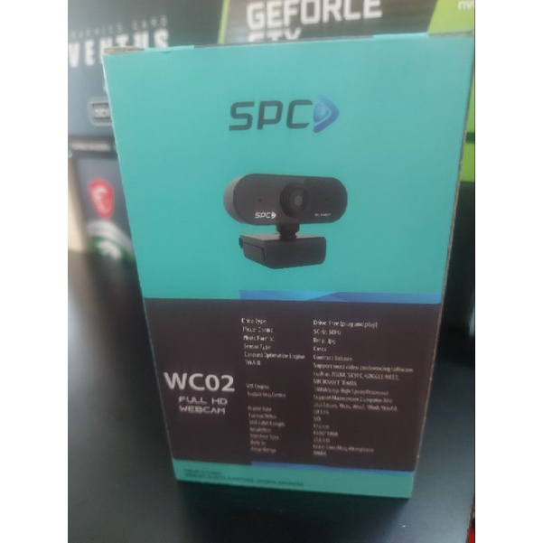 WEBCAM SPC WC02 FULL HD MURAH