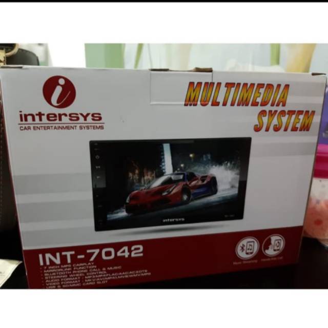 Double Din intersys INT-7042 android 7"mobil universal